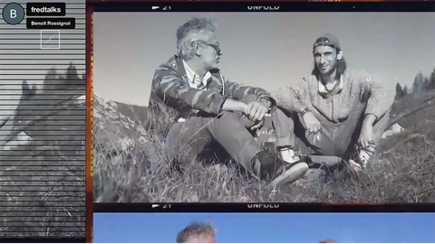 Louis Gille and Benoit - Fred founder - small talks